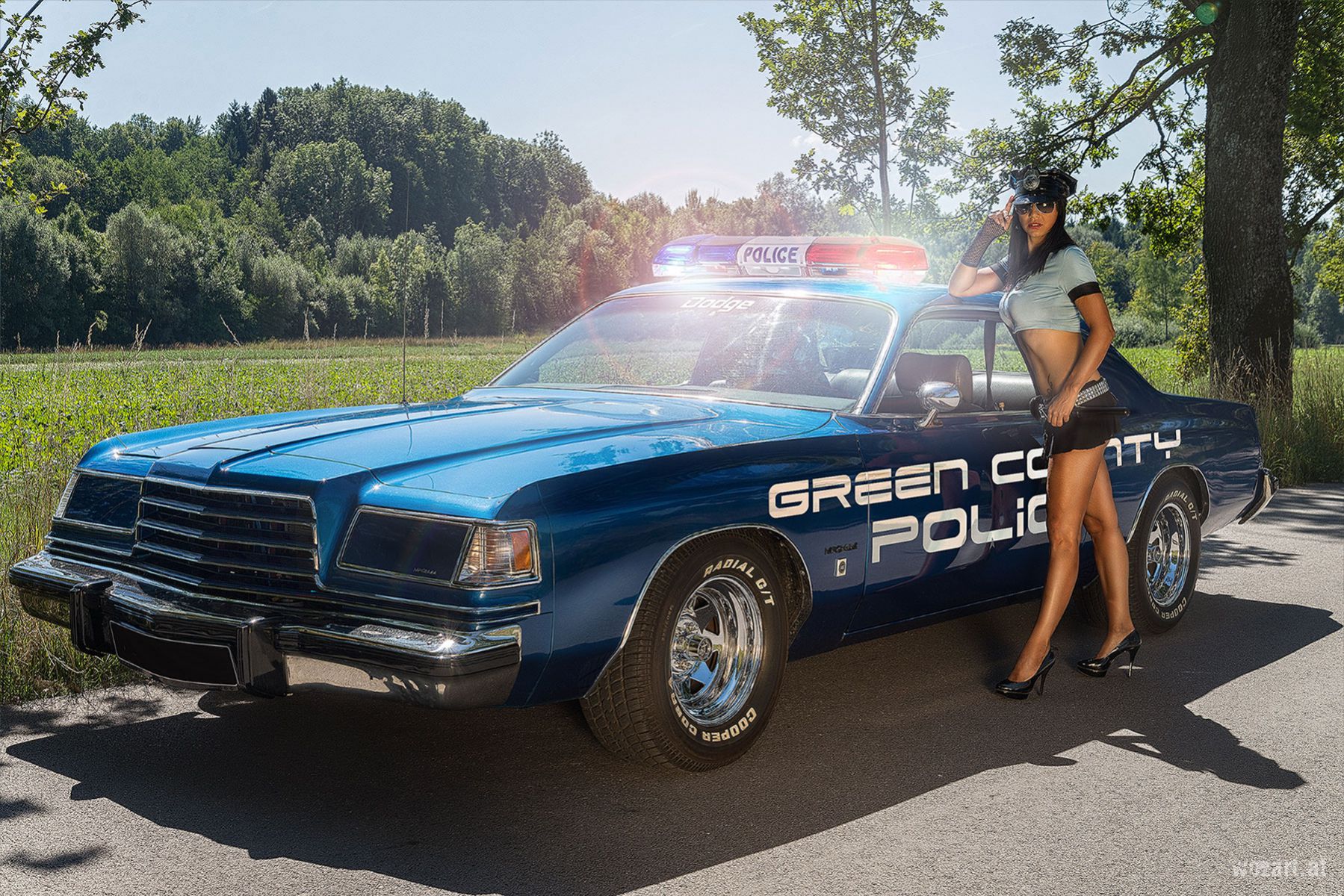 Anja - Dodge Magnum Police